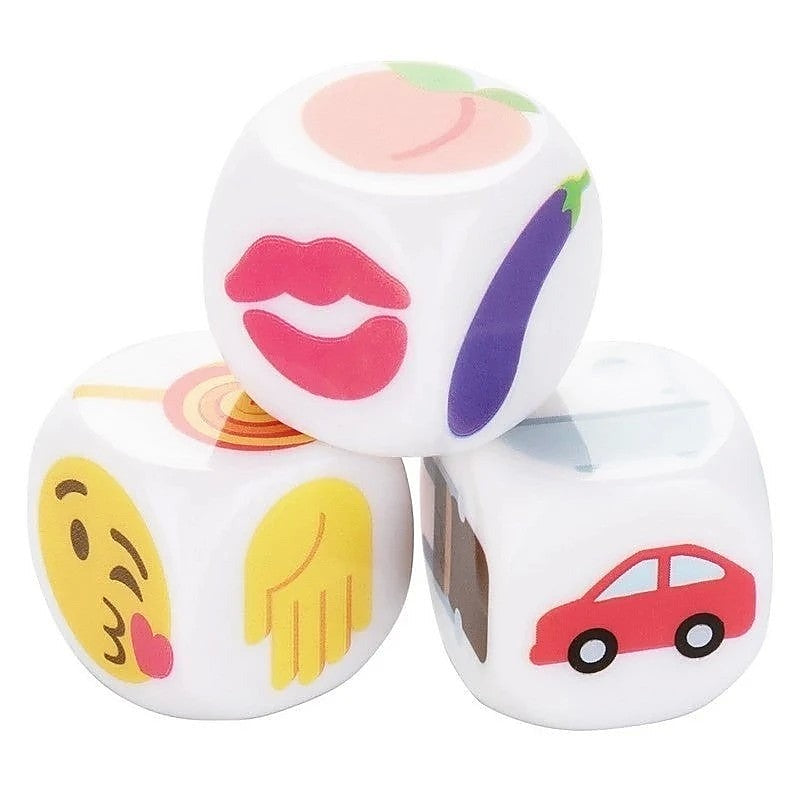 Premium Emojigasm Dice by California Exotics - Sex Games, Coupons and Tricks