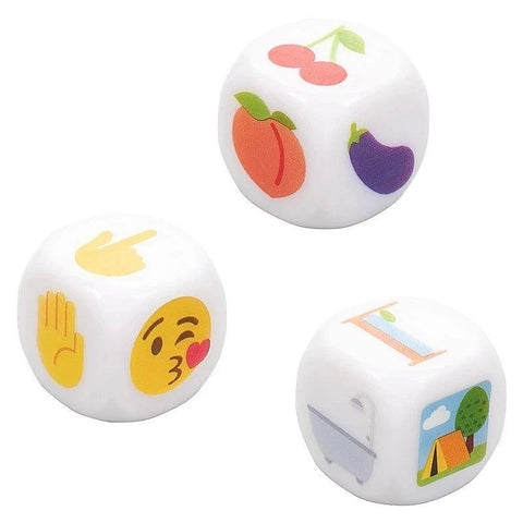 Premium Emojigasm Dice by California Exotics - Sex Games, Coupons and Tricks