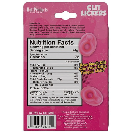 Clit Lickers Gummies by Hott Products - Sex Games, Coupons and Tricks