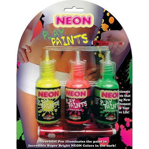 Premium Neon Play Paints by Hott Products - Sex Games, Coupons and Tricks