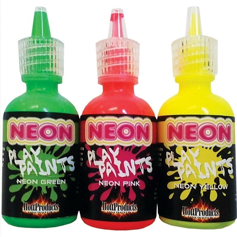 Premium Neon Play Paints by Hott Products - Sex Games, Coupons and Tricks