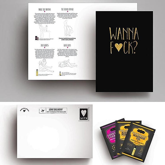 Naughty Notes Greeting Card Wanna F-ck