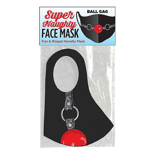 Super Naughty BALL GAG Mask - Bondage Gags and Bits