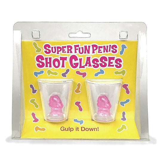 Penis Shot Glasses, Set of 2 by Little Genie - Sex Games, Coupons and Tricks