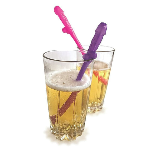 Penis Party Straws by Little Genie - Party Gifts and Novelties