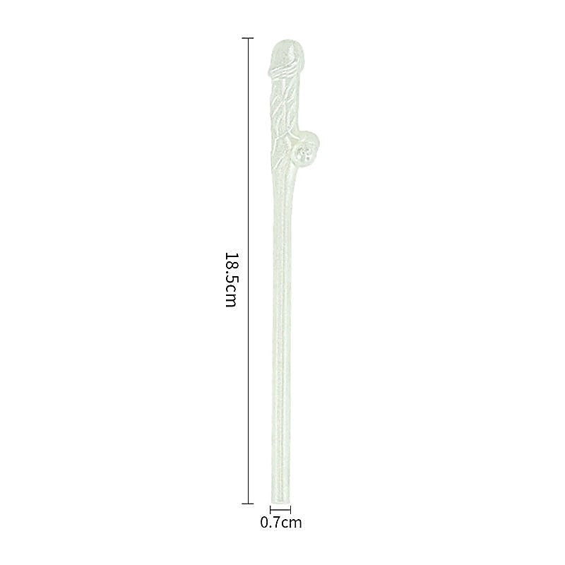Glowing Willy Straws by Lovetoy - Sex Games, Coupons and Tricks