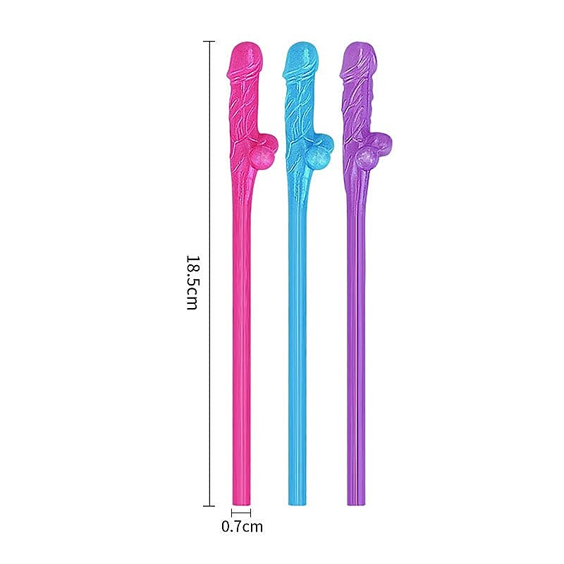 Coloured Willy Straws by Lovetoy - Sex Games, Coupons and Tricks