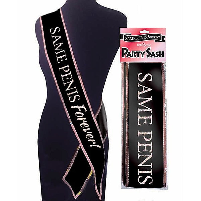 Premium Same Penis Forever Sash by Little Genie - Sex Games, Coupons and Tricks