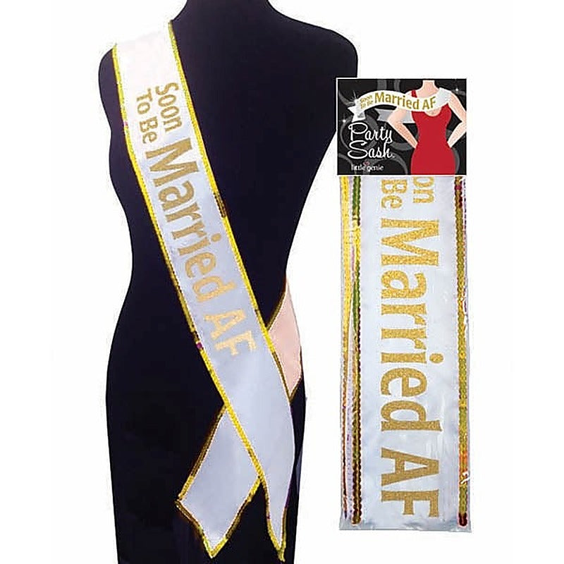 Soon-to-Be Married Bridal Sash by Little Genie - Sex Games, Coupons and Tricks