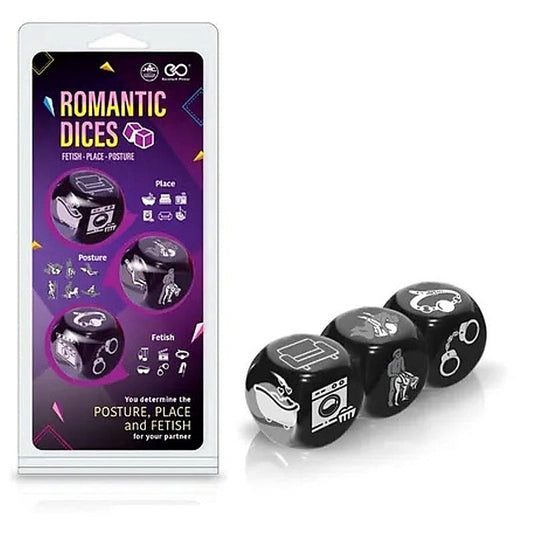 Romantic Dices 3 Pack - Sex Games, Coupons and Tricks