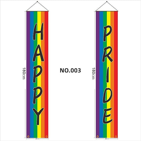 Premium Gay Pride Door Banner by BDStyle - Party Gifts and Novelties