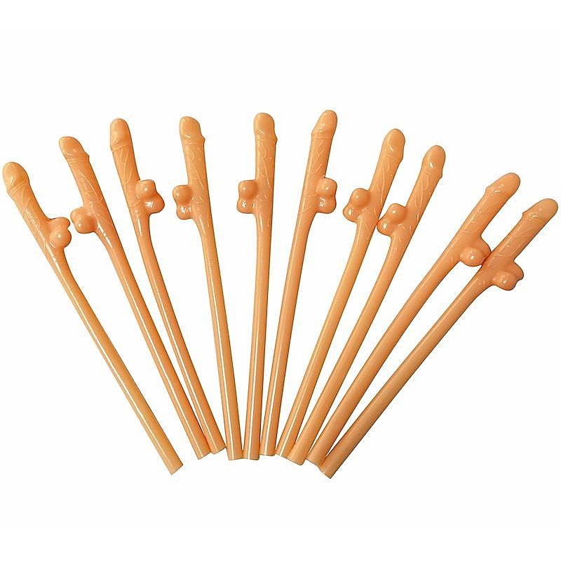 Dicky Sipping Bachelorette Party Straws by Seven Creations - Bachelorette and Bucks
