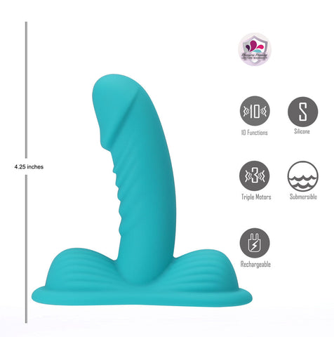 Maia OAKLEY USB Rechargeable Grinder Pad with Vibrator - Vibrating Dildos