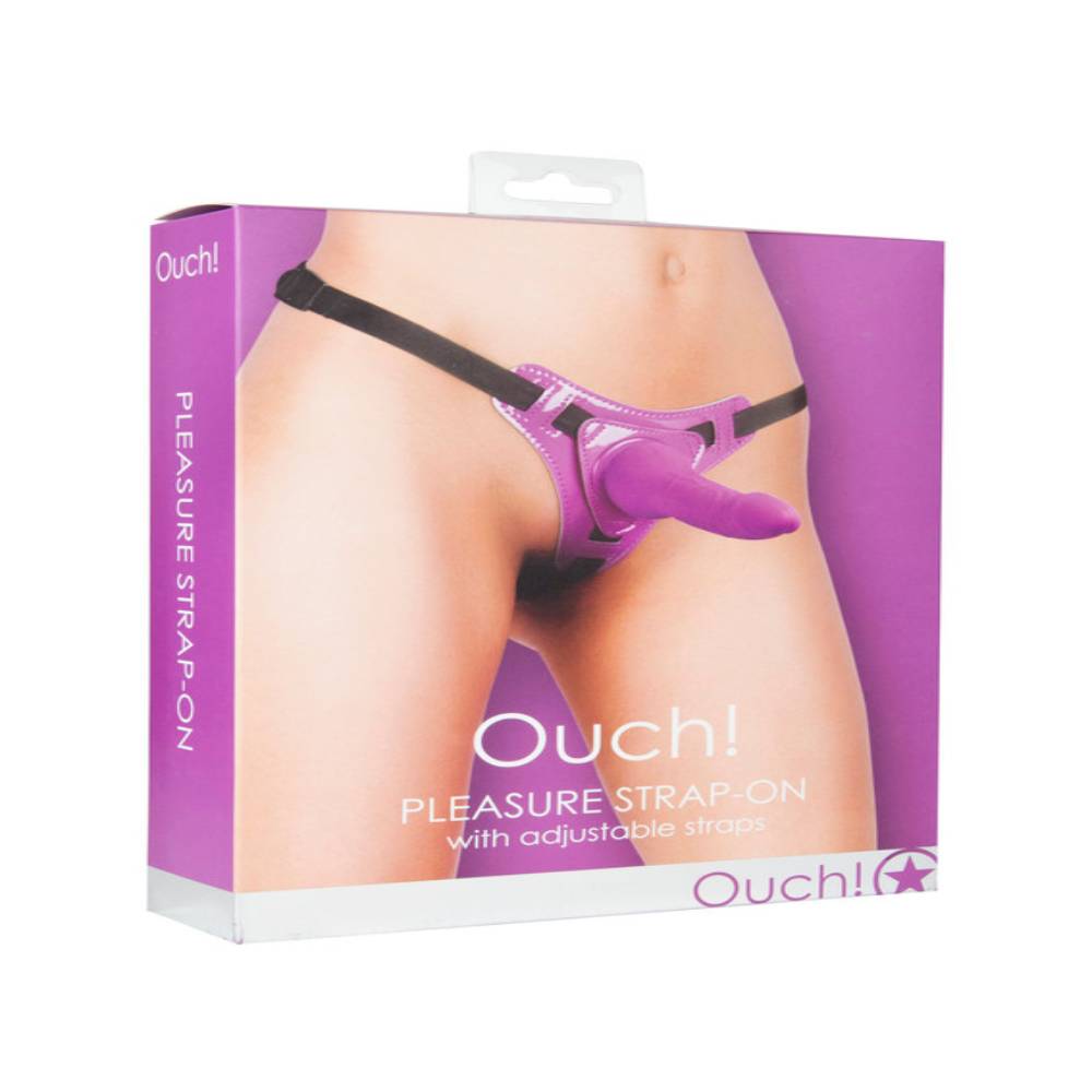 Shots Toys Pleasure Strap-On 5.7 Inch Dildo Strap On Sextoys