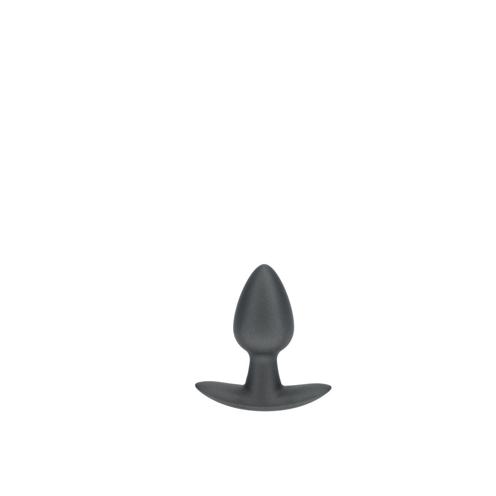 Shots OUCH! 6.5 cm Small Metallic Silicone Butt Plug Butt Plugs