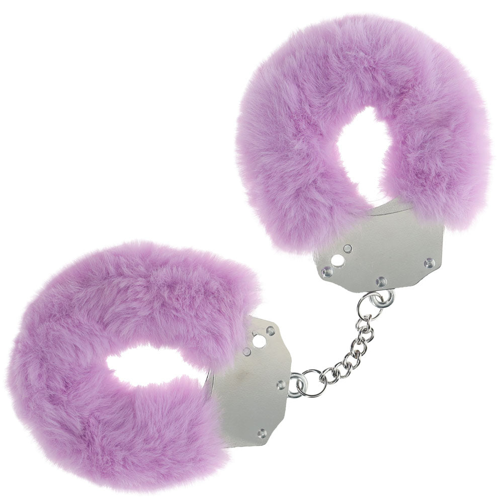 Shots OUCH! Heavy Duty Fluffy Bondage Hand Cuffs Restraints Cuffs And Restraints