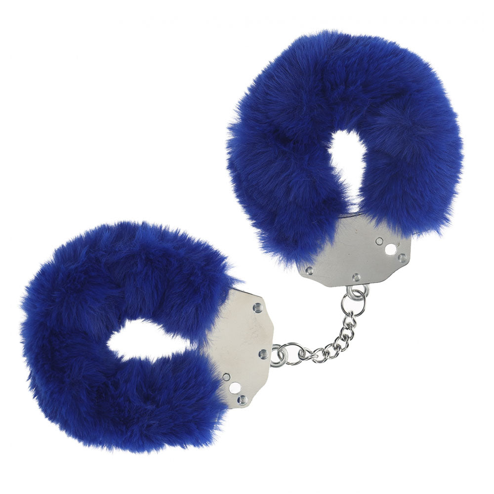 Shots OUCH! Heavy Duty Fluffy Bondage Hand Cuffs Restraints Cuffs And Restraints