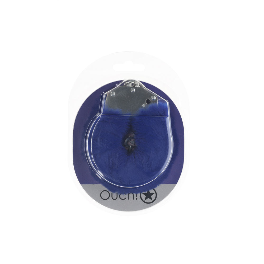 Shots OUCH! Heavy Duty Fluffy Bondage Hand Cuffs Restraints Cuffs And Restraints