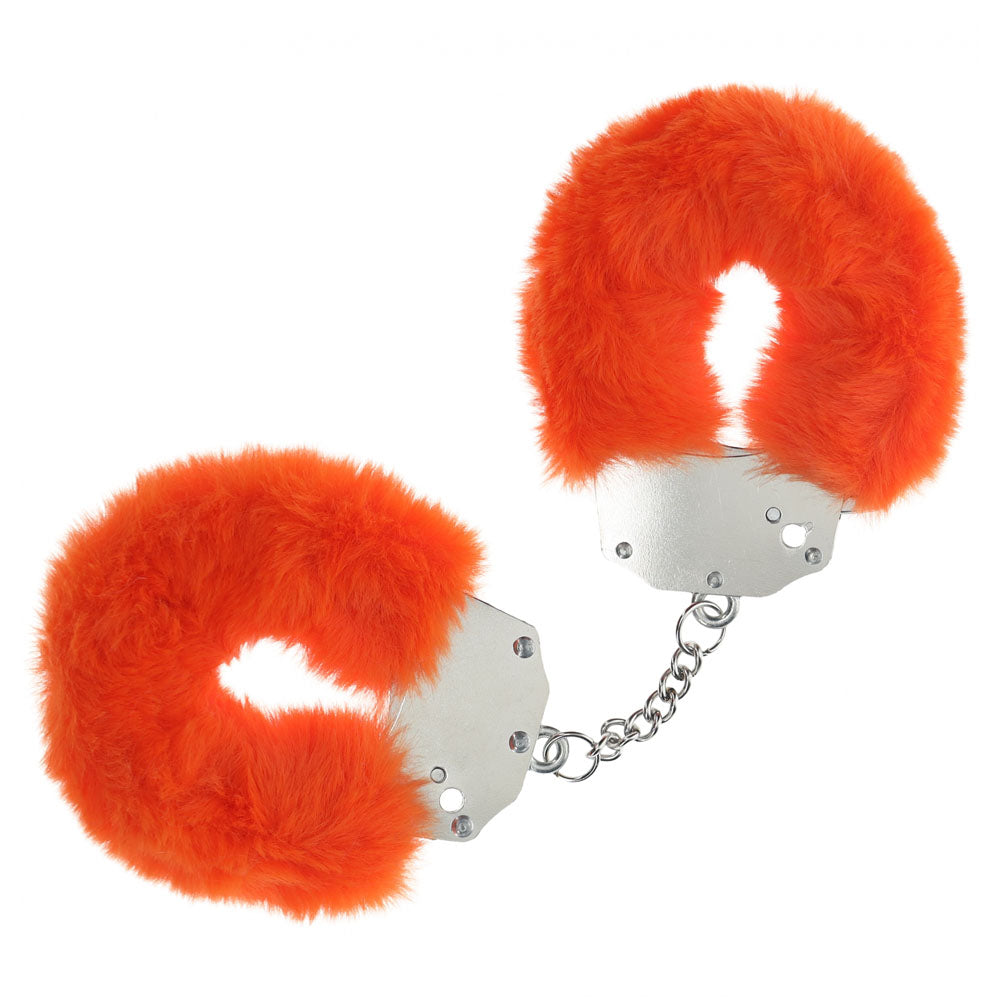 Shots OUCH! Heavy Duty Fluffy Bondage Hand Cuffs Restraints Cuffs And Restraints