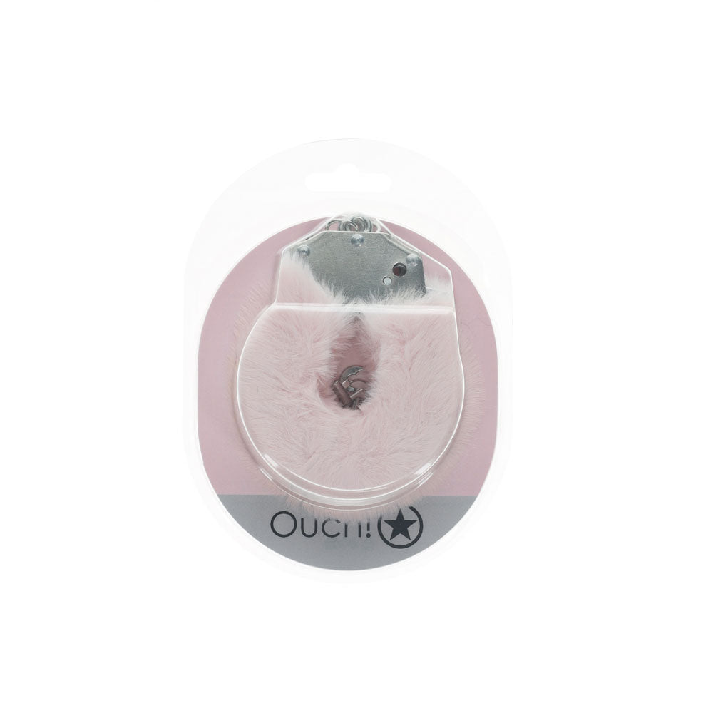 Shots OUCH! Heavy Duty Fluffy Bondage Hand Cuffs Restraints Cuffs And Restraints