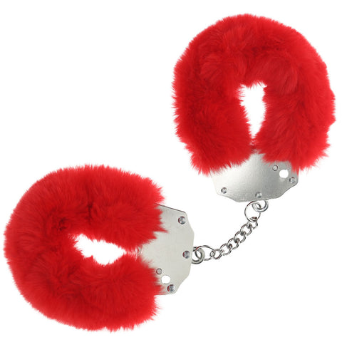 Shots OUCH! Heavy Duty Fluffy Bondage Hand Cuffs Restraints - Cuffs And Restraints
