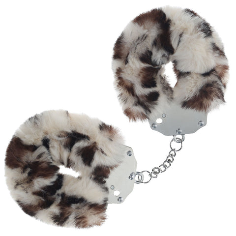 Shots OUCH! Heavy Duty Fluffy Bondage Hand Cuffs Restraints - Cuffs And Restraints