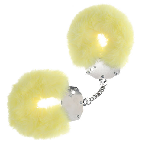 Shots OUCH! Heavy Duty Fluffy Bondage Hand Cuffs Restraints - Cuffs And Restraints