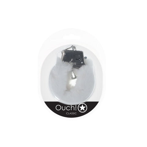 Shots OUCH! Classic Fluffy BDSM Play Hand Cuffs Restraints - Cuffs And Restraints