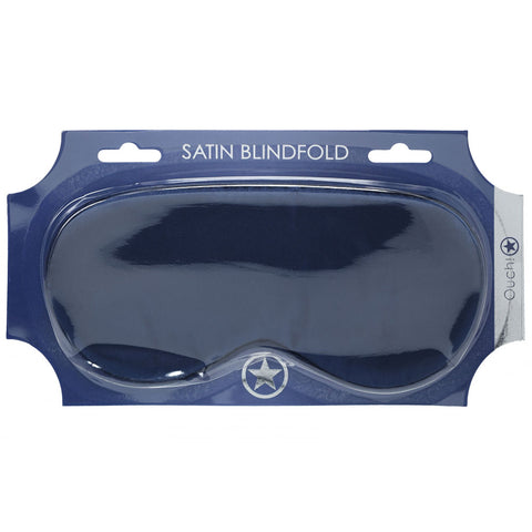 Shots Toys OUCH! Bondage Play Satin Eye Mask - Masks And Blindfolds