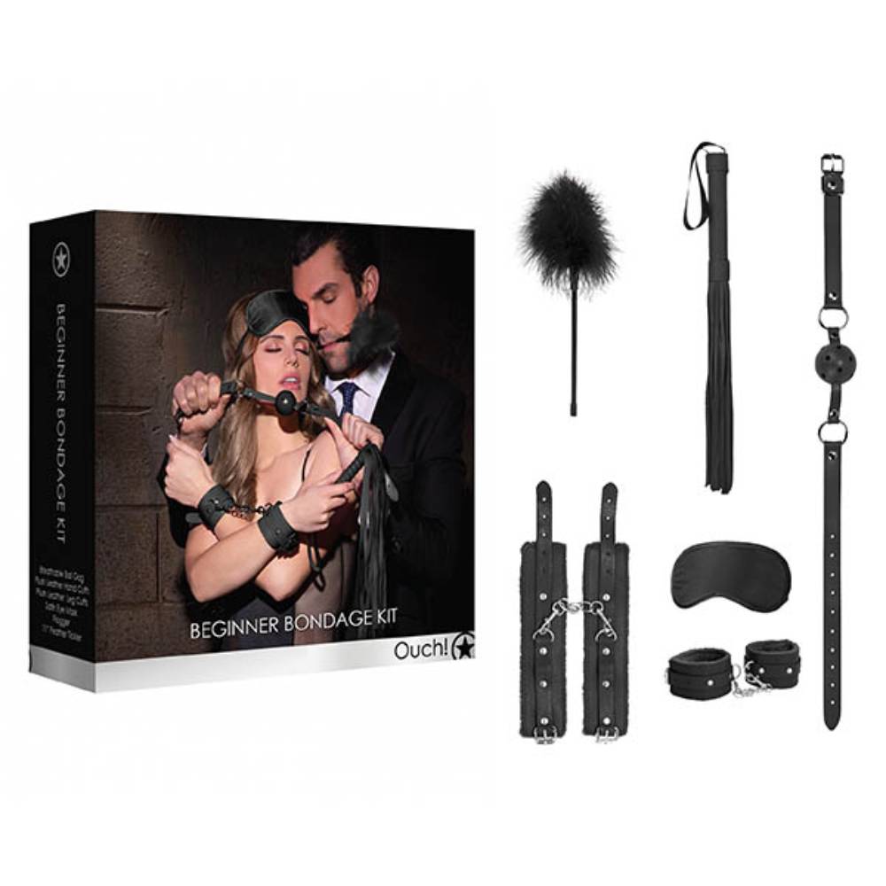 Shots Toys Ouch! 5 Piece Set Beginners Bondage Kit Bondage Kits