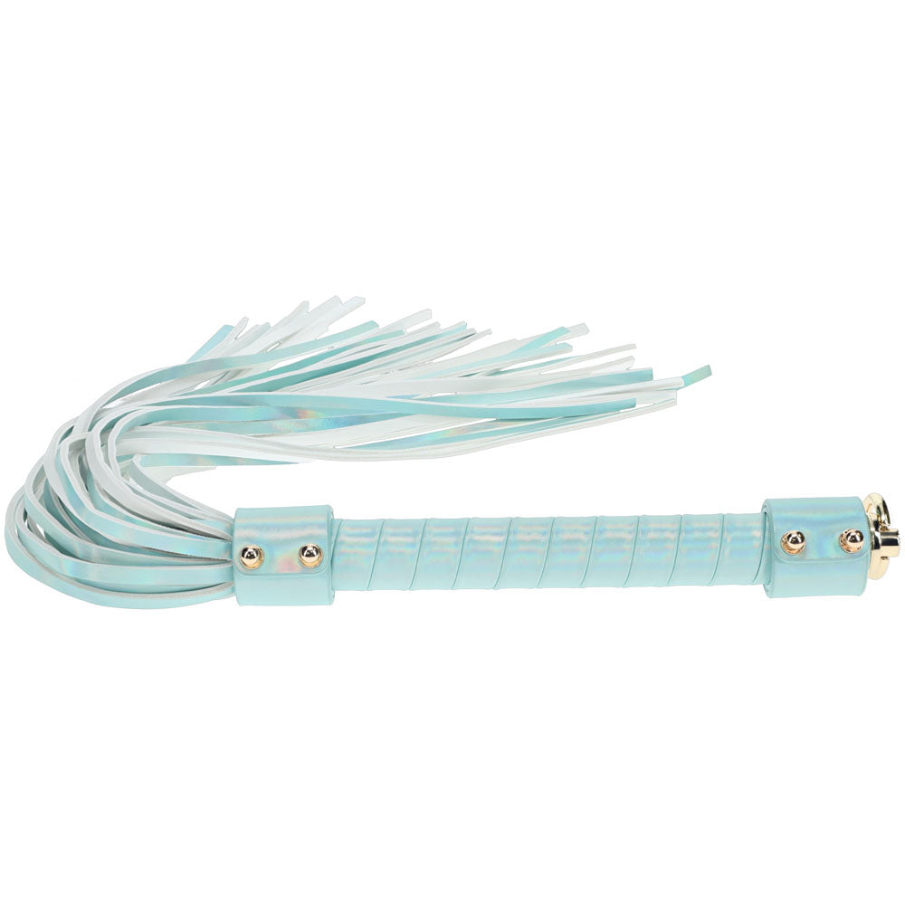 Shots Toys OUCH Paris Collection Fetish Play Flogger Whip Baby Blue Whips And Crops