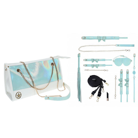 Shots Toys OUCH! Paris Collection 8 Piece Bondage Set with Bag - Bondage Kits