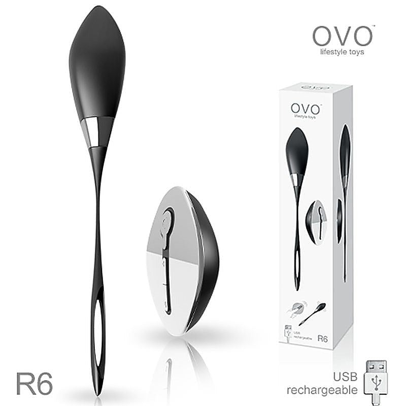 OVO R6 Remote Control Kegel Balls by Xgen Products - Mini & Slim Vibrators