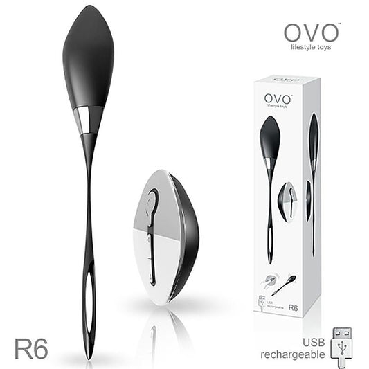 OVO R6 Remote Control Kegel Balls - Mini & Slim Vibrators