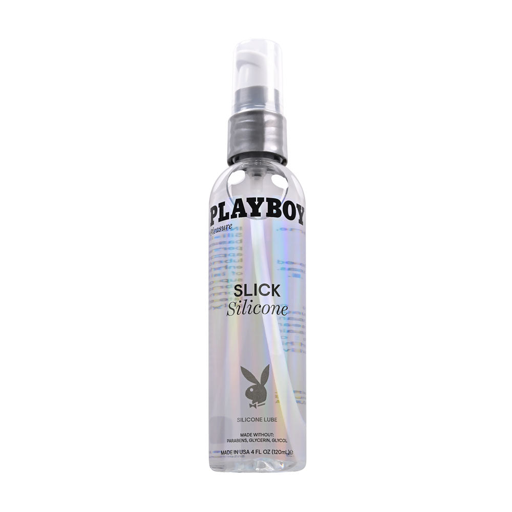 Playboy Pleasure SLICK SILICONE Lubricant 120ml Bottle Silicone Based Lubes