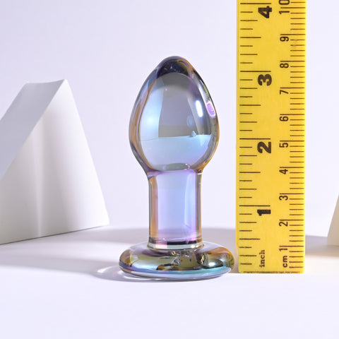 Playboy Pleasure Jewels Plug Glass Anal Plug - Glass Sex Toys