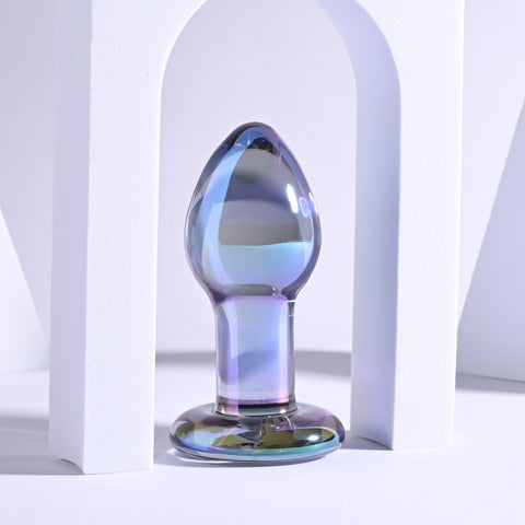 Playboy Pleasure Jewels Plug Glass Anal Plug - Glass Sex Toys