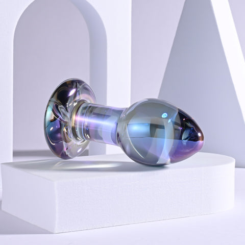 Playboy Pleasure Jewels Plug Glass Anal Plug - Glass Sex Toys