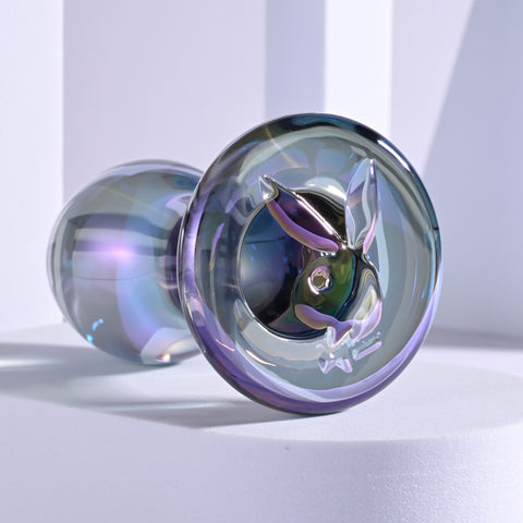 Playboy Pleasure Jewels Plug Glass Anal Plug - Glass Sex Toys