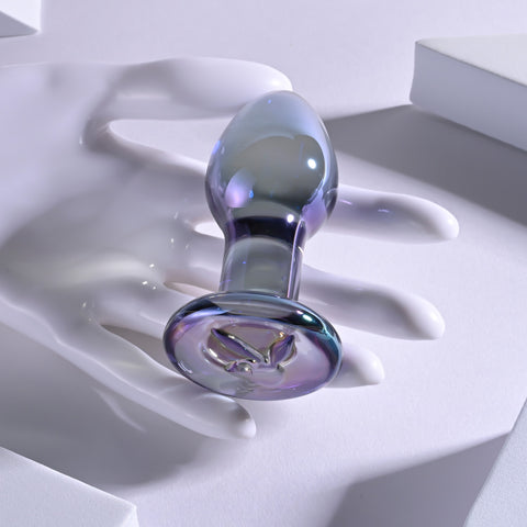 Playboy Pleasure Jewels Plug Glass Anal Plug - Glass Sex Toys