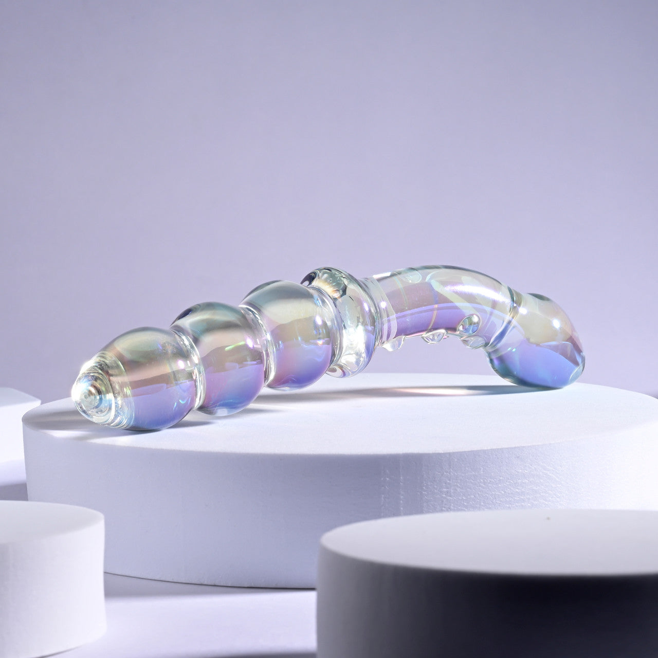 Playboy Pleasure Jewels Double Ended Glass Dildo Glass Sex Toys