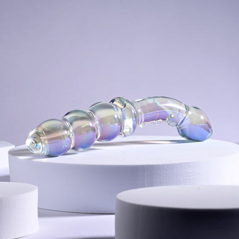 Playboy Pleasure Jewels Double Ended Glass Dildo - Glass Sex Toys