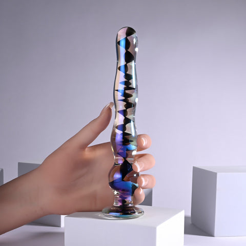 Playboy Pleasure JEWELS WAND Glass Dildo - Non-Realistic Dildos
