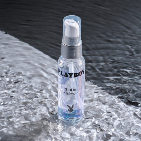 Playboy Pleasure Slick Silicone Based Personal Lubricant - Silicone Based Lubes