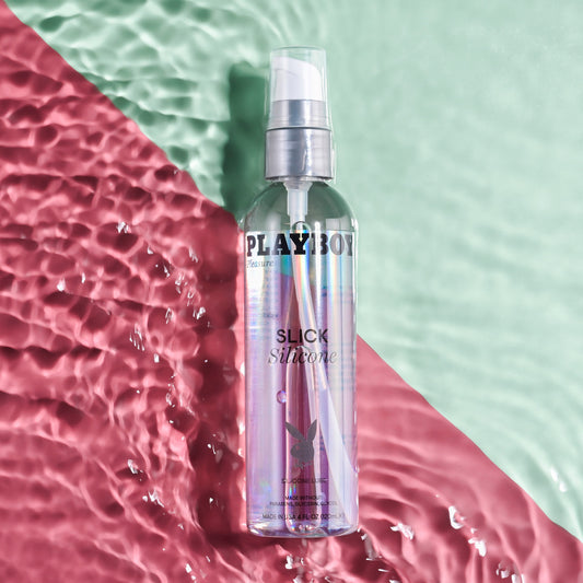 Playboy Pleasure SLICK SILICONE Lubricant 120ml Bottle Silicone Based Lubes