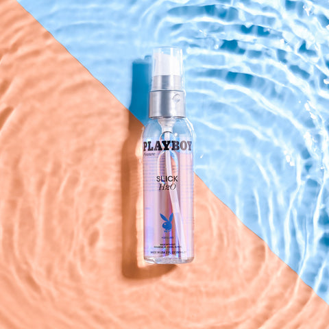 Playboy Pleasure Slick H2O Water Based Lubricant - Water Based Lubes