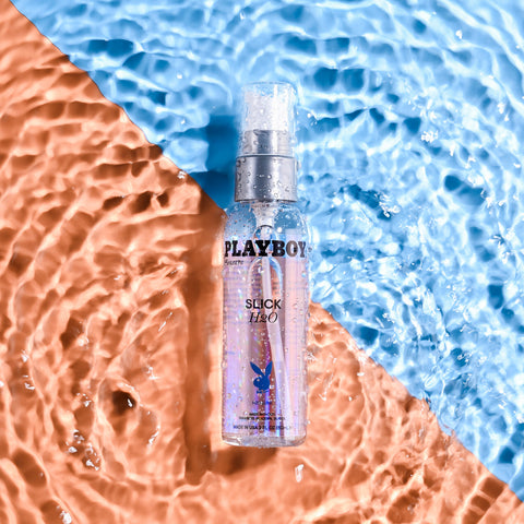 Playboy Pleasure Slick H2O Water Based Lubricant - Water Based Lubes