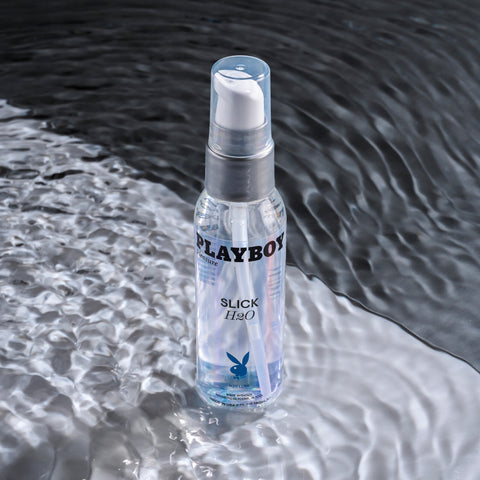 Playboy Pleasure Slick H2O Water Based Lubricant - Water Based Lubes