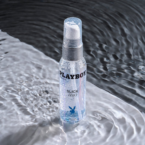 Playboy Pleasure Slick H2O Water Based Lubricant - Water Based Lubes