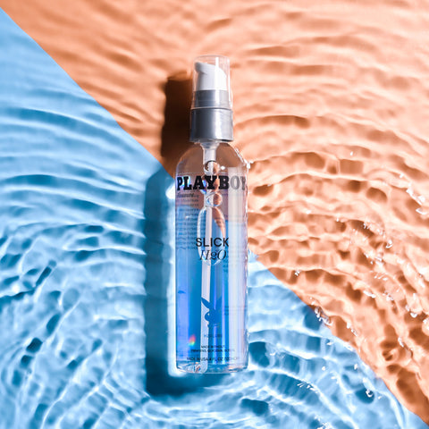 Playboy Pleasure Slick H2O Water Based Lubricant - Water Based Lubes